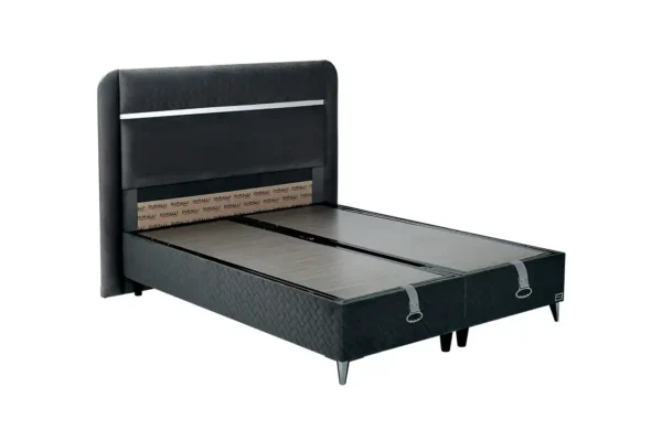modern upholstered bed Hypnos ottoman bed