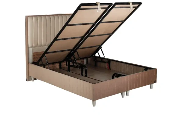 storage bed open ortho ottoman bed