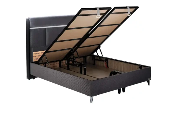 storage bed open Silverline ottoman