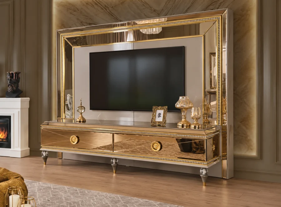 aisha-tv-unit-2-2 Aisha TV unit, three-quarter styled view