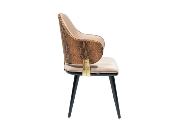 chair-cream-snake Snake chair