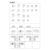 dubai set dimensions