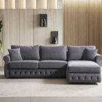 Rustic Sofa Bed Quilted
