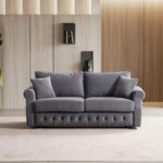 rustic sofa bed quilted