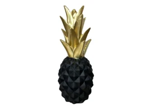 black and gold small pineapple