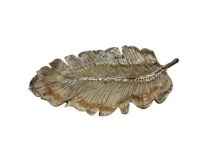 Gold big leaf plate