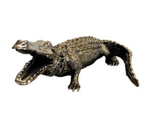 gold crocodile