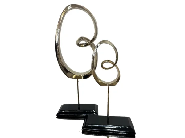 Gold eternal statue set