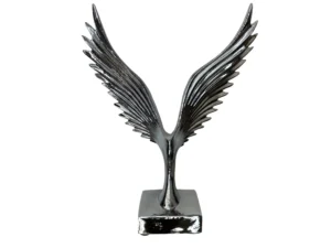 Silver abstract eagle