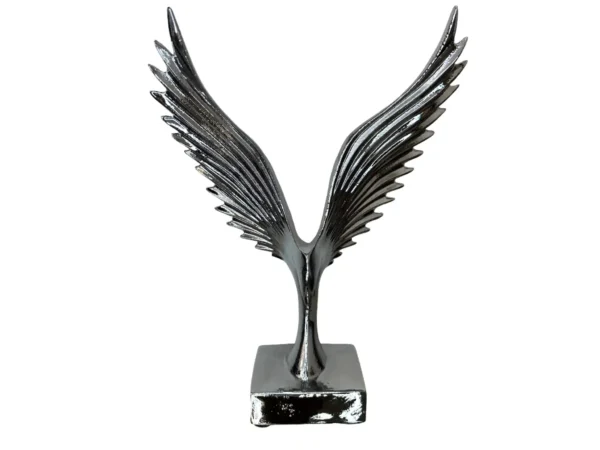 Silver abstract eagle