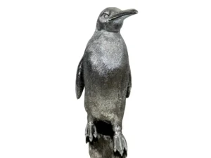 Silver big penguin