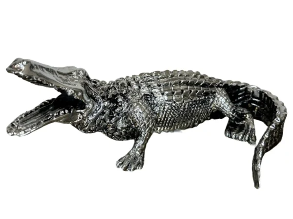 Silver crocodile