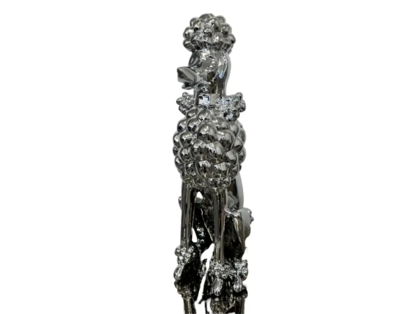 Silver poodle