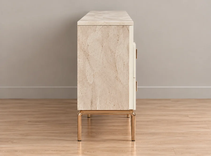 Pamukkale Dressing Table 3 Pamukkale dressing table, alternate angle view