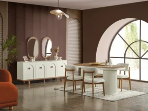 Bahama dining room white