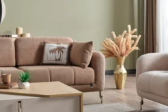 lugano sofa brown