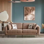 lugano sofa brown