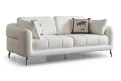 lugano sofa white