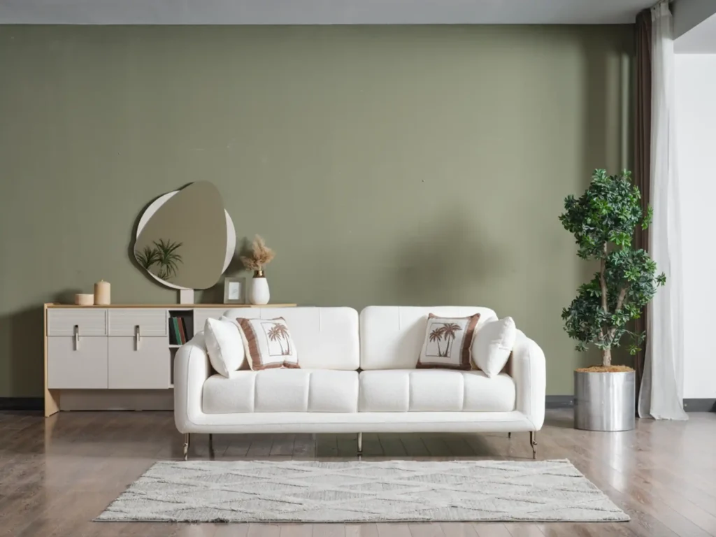 lugano sofa white