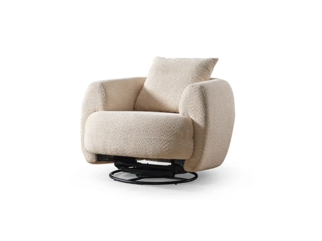 miranda rocking armchair cream