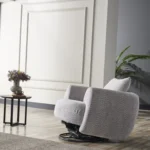 miranda rocking armchair grey