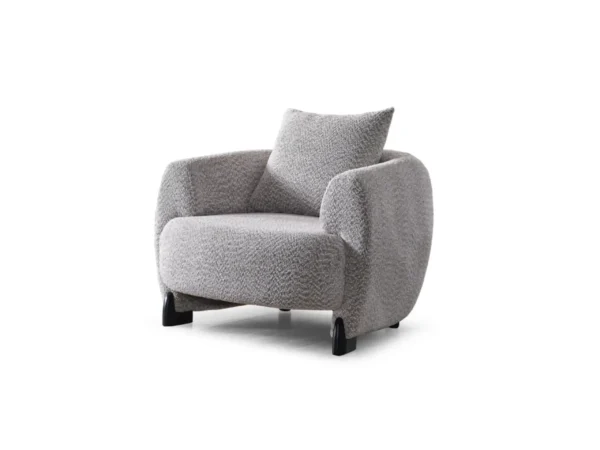miranda rocking armchair grey
