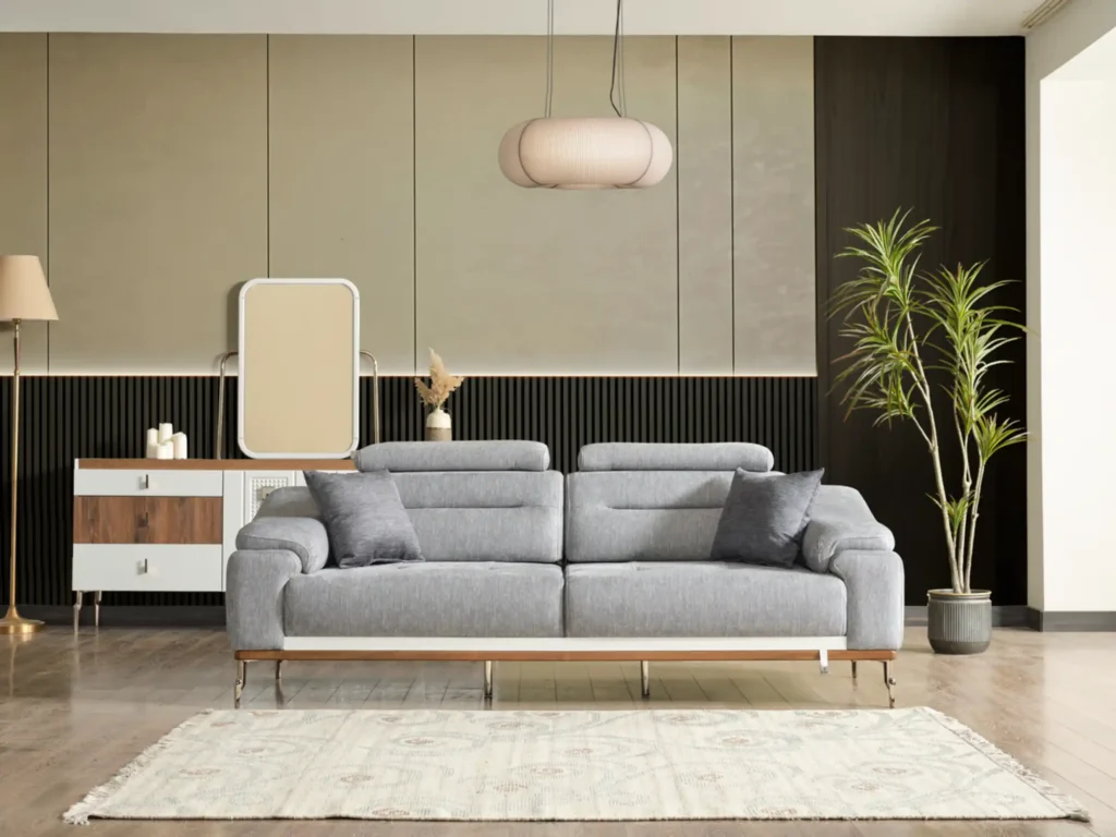 torino sofa dark grey