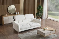 lugano sofa white