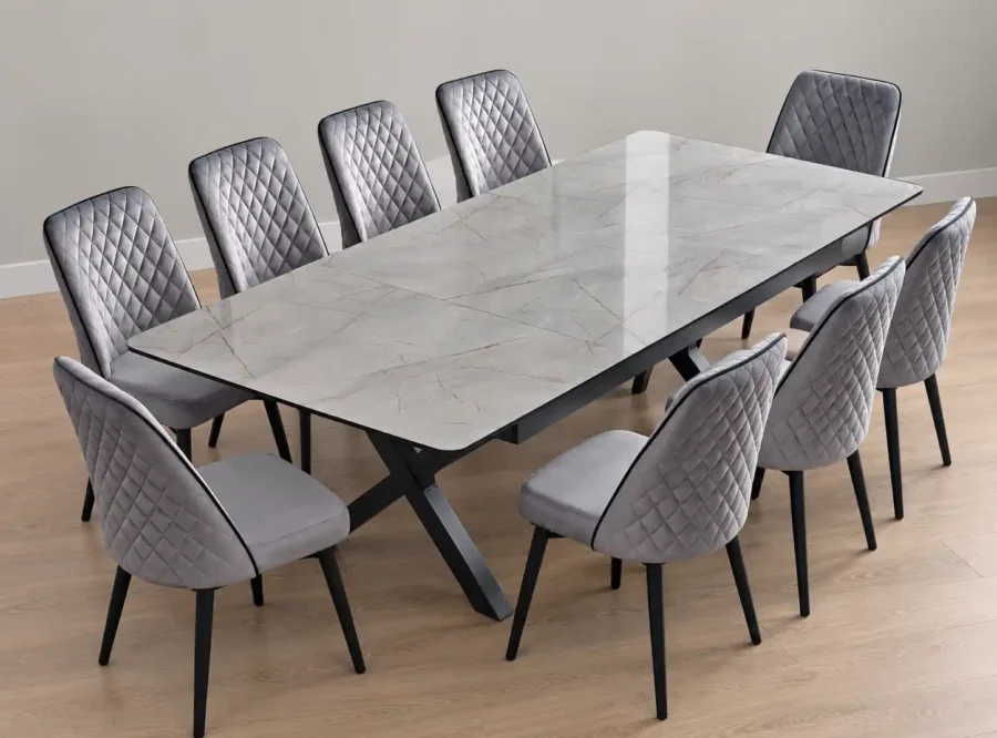 tower-dining-set-1 Tower dining set close up view