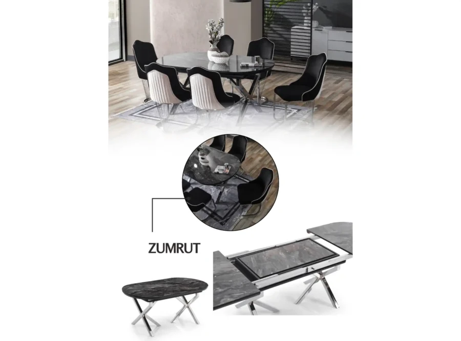 zumrut-table-set zumrut table set