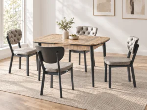 Berlin Atlantik dining set, alternate styled room view