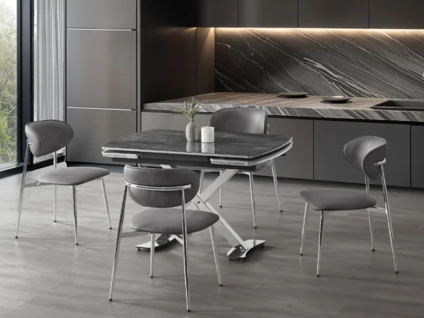 diamond-irony-krom-dining-set Diamond Irony Krom Dining Set
