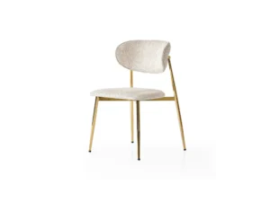 Diamond Marmo Gold Dining Chair