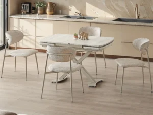 Diamond Traverten Dining Set