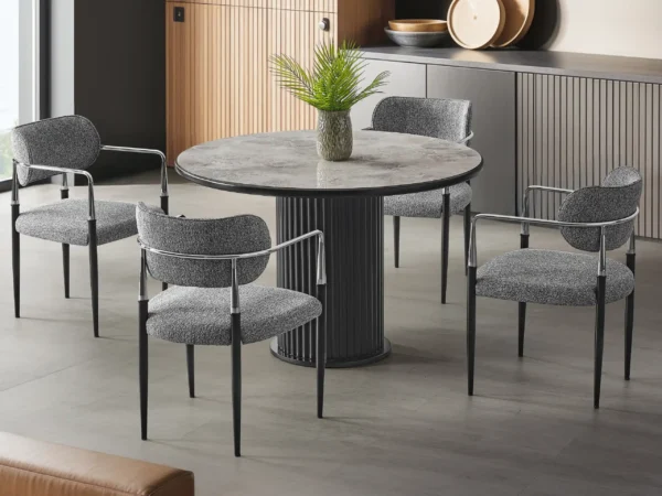 istanbul-rambla-dining-set-grey-dining-chair Istanbul Rambla Dining Set with Grey Dining Chair