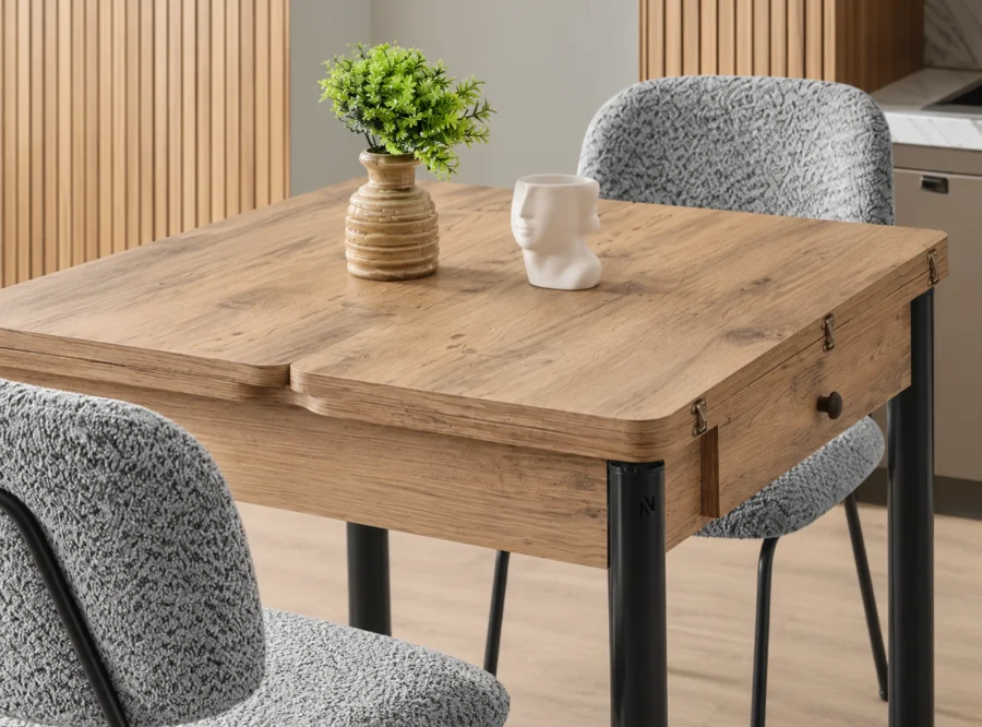 neva-atlantik-dining-set-grey-chair-2 Neva Atlantik dining set with grey chairs, alternate angle styled view