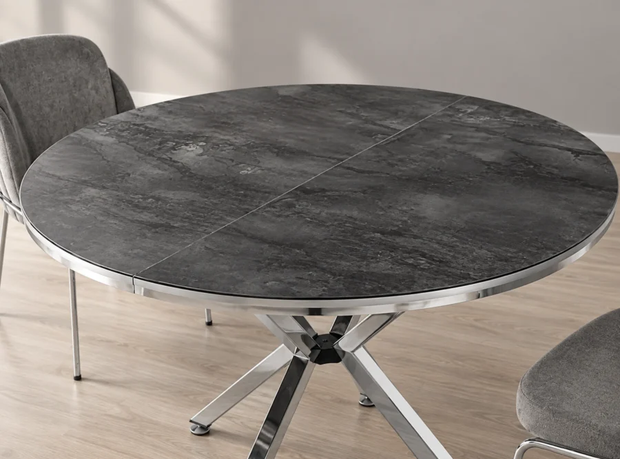 zenit-plus-irony-dining-set-2 Zenit Plus Irony dining set, alternate angle styled view
