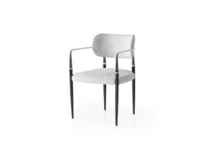 Zenit Plus Marmo Krom Dining chair