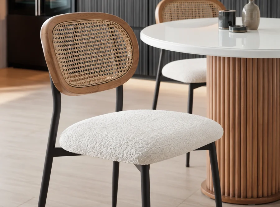 istanbul-ceviz-dining-set-3 Istanbul Ceviz dining set, table and chair detail view