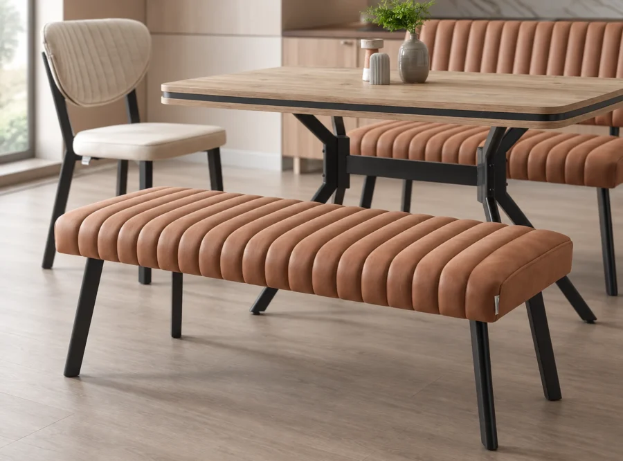 koza-ceviz-dining-set-3 Koza Ceviz dining set, table and chair detail view