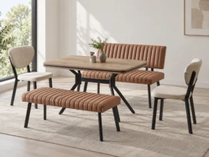 Koza Ceviz dining set, alternate styled room view